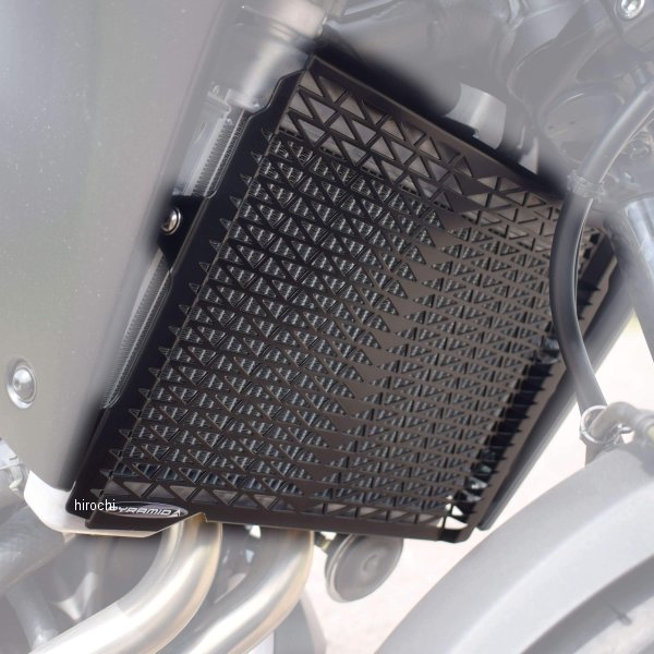 526000 ピラミッドプラスチック Pyramid Plastics ラジエターガード 13年-22年 Street Triple 675 黒