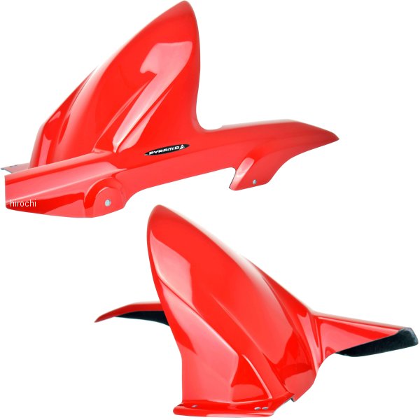 071370J ピラミッドプラスチック Pyramid Plastics ハガー 07年-12年 CB600F ホーネット 赤
