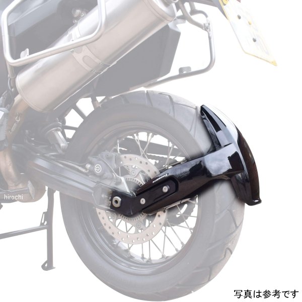 085400B ピラミッドプラスチック Pyramid Plastics スプレーガード 08年-12年 F650GS 黒