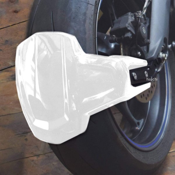 085601C ピラミッドプラスチック Pyramid Plastics スプレーガード 13年-17年 Street Triple 675 白
