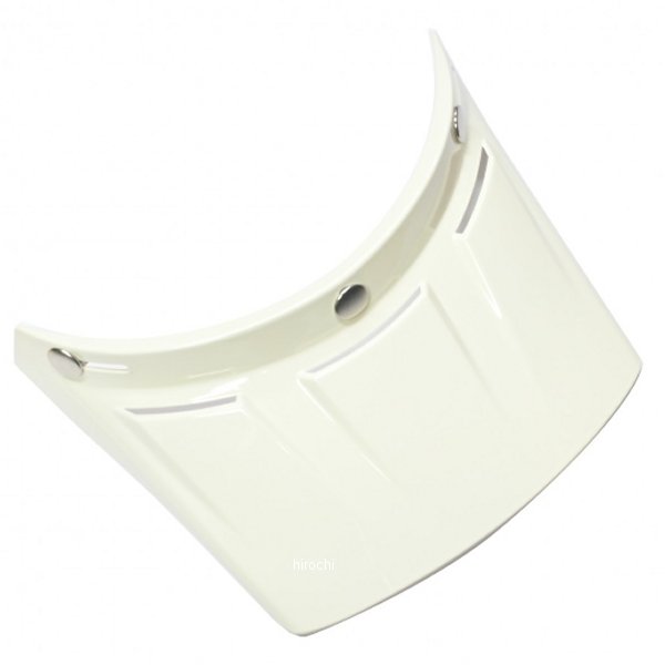 PZ-011A リード工業 RUDE ダックビルバイザー 白