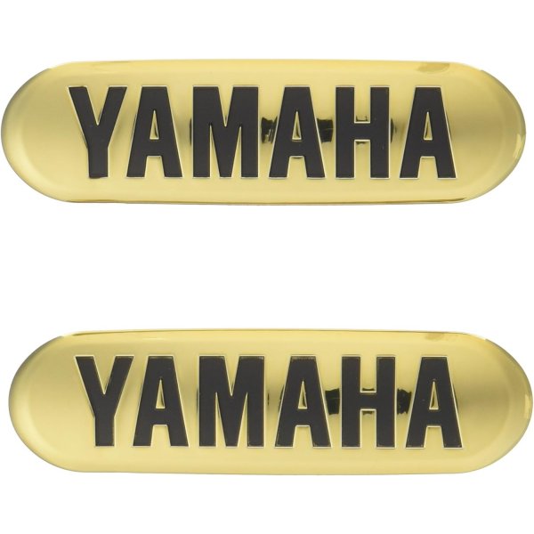 Q5K-YSK-001-T07 ヤマハ純正 YAMAHAエンブレムセット、ゴールド