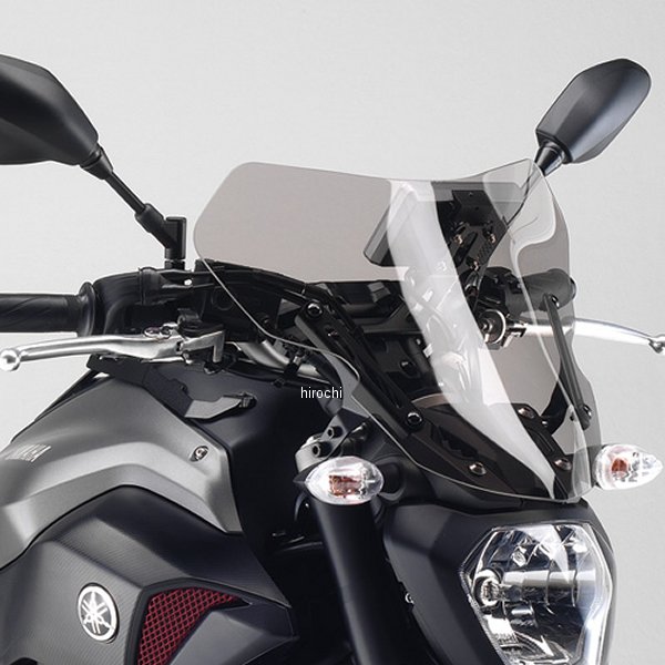 Q5K-YSK-083-R03 ワイズギア Y'S GEAR ミドルスクリーン MT07 スモーク