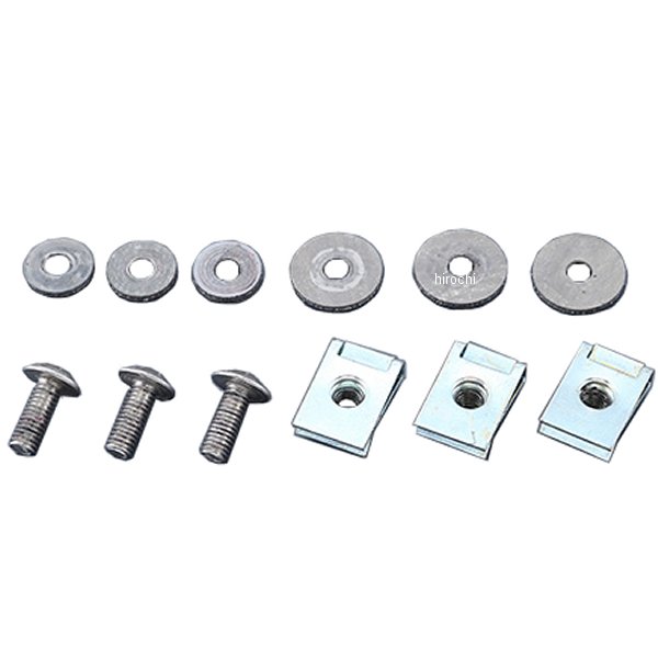 Q9K-YSK-133-009 ワイズギア Y'S GEAR 補修用エンドキャップ取付ボルト、ワッシャーセット MT-07