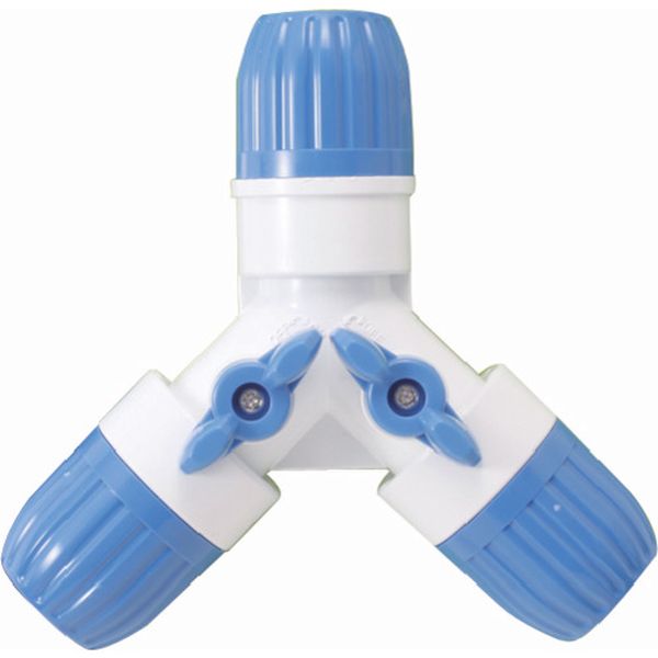 QG098FJ 818-7500 (株)タカギ タカギ コック付三ツ又ジョイント(裸)