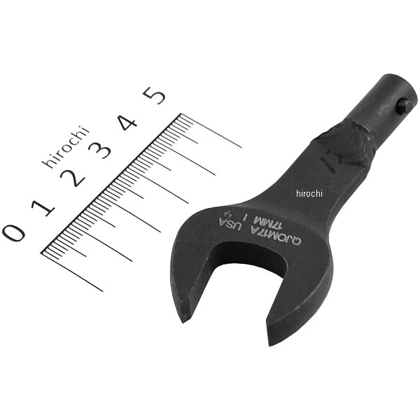 QJOM17A スナップオン Snap-on オープンエンド メトリック トルクヘッド 17mm