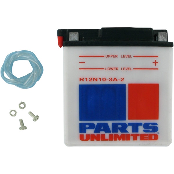 R12N10-3A-2 パーツアンリミテッド Parts Unlimited 液別 バッテリー 開放型 12V Y12N10-3A-2