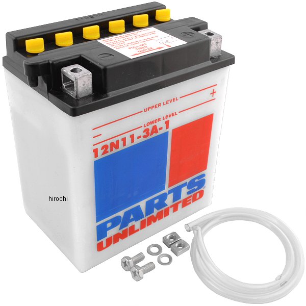 R12N11-3A-1 パーツアンリミテッド Parts Unlimited 液別 バッテリー 開放型 12V R12N11-3A-1
