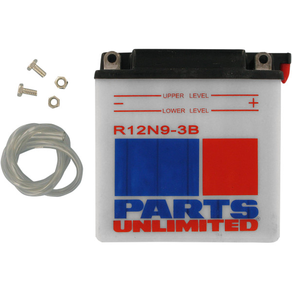 R12N9-3B パーツアンリミテッド Parts Unlimited 液別 バッテリー 開放型 12V Y12N9-3B