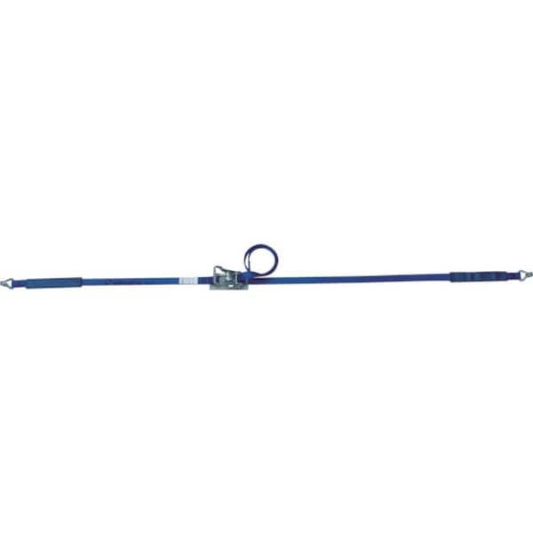 R2N14 763-5095 オールセーフ(株) allsafe ラッシングベルト ラチェット式ナローフック仕様軽荷重