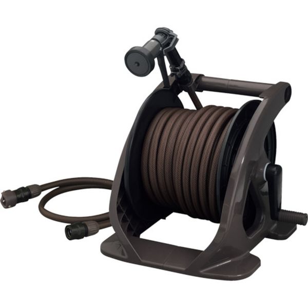 R330TBR 392-4739 (株)タカギ タカギ ホースリール タフブラウン 30m