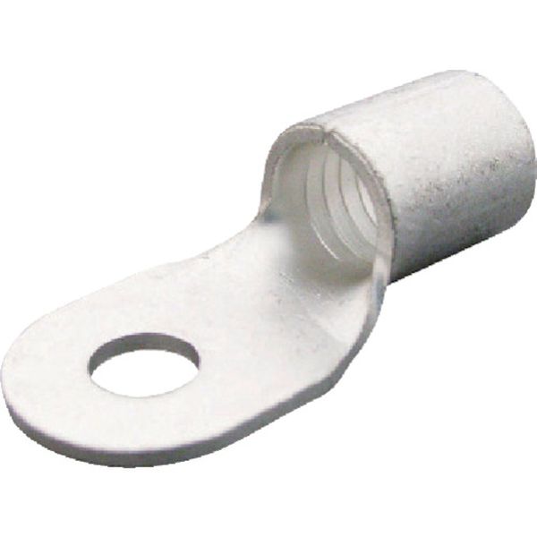 R606 裸圧着端子 R形(100P) より線42.42～60.57 外寸22mm スタッド径6.4mm