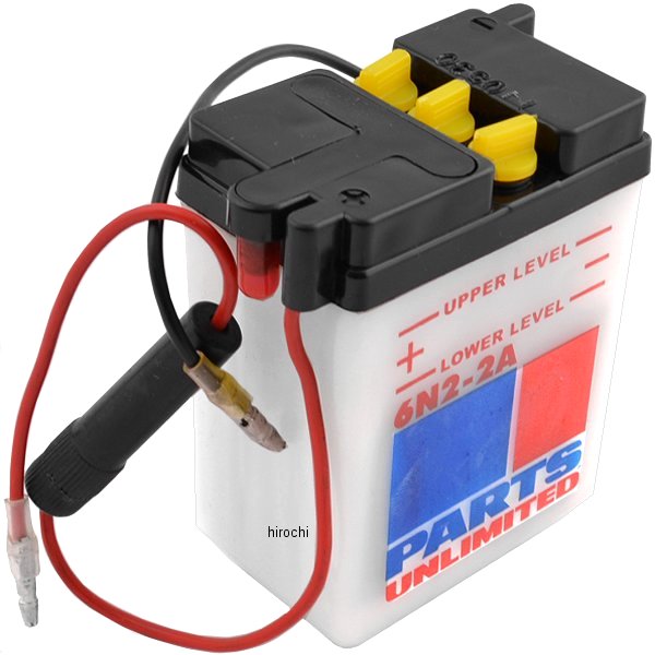 R6N2-2A パーツアンリミテッド Parts Unlimited 液別 バッテリー 開放型 6V Y6N2-2A