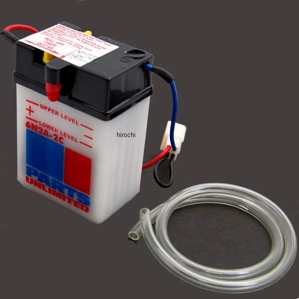 R6N2A-2C パーツアンリミテッド Parts Unlimited 液別 バッテリー 開放型 6V R6N2A-2C