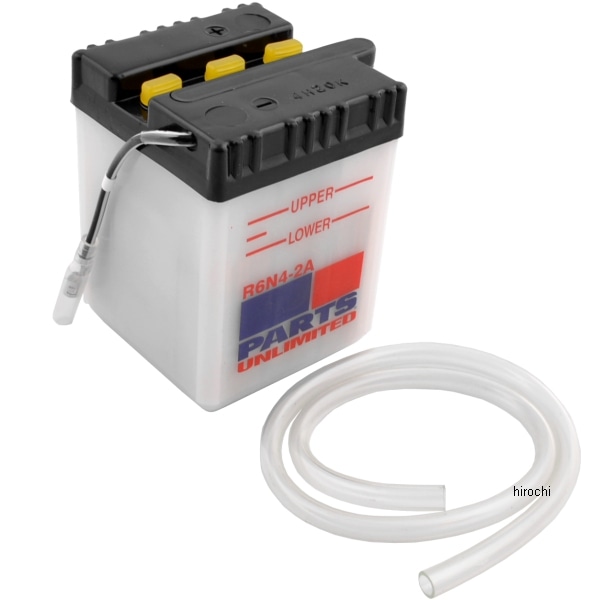 R6N4-2A パーツアンリミテッド Parts Unlimited 液別 バッテリー 開放型 6V Y6N4-2A
