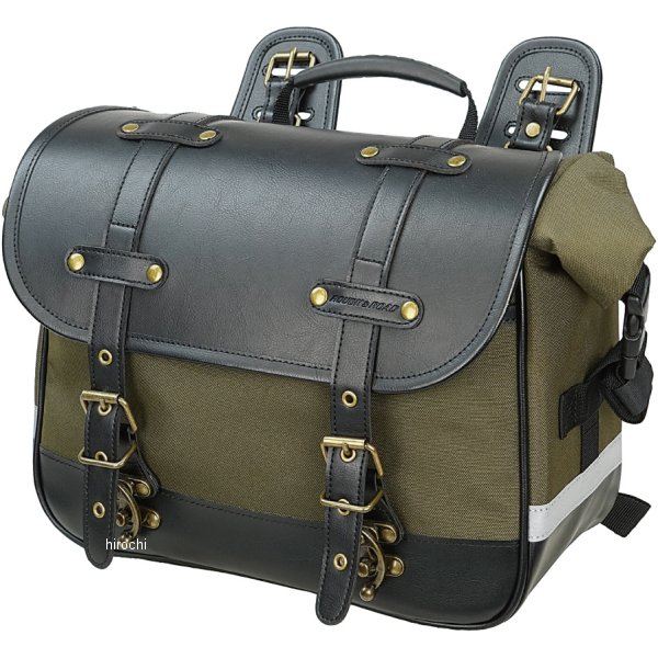 RA1037OV ラフ&ロード アクアドライシングルサドルバッグ オリーブ