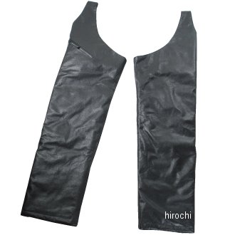 RA7056BK2 ラフ&ロード 秋冬モデル サイドジップレザーレッグウォーマー 黒 スタンダードサイズ