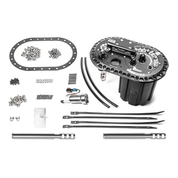 Radium Engineering FCST-X 2 Surge Tank Pumps And 1 リフト Pump Included (Walbro F90000274)