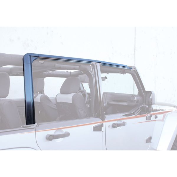 Rampage 2007-2018 Jeep ラングラー(JK) Unlimited Door Surround Kit - Black