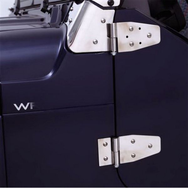 Rampage 87年-95年 Jeep ラングラー(YJ) Door Hinges - Stainless
