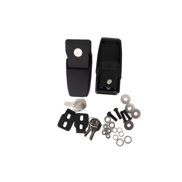 Rampage 18年-19年 Jeep ラングラー(JL) Sport 2-Door Locking Hood Catches - Black