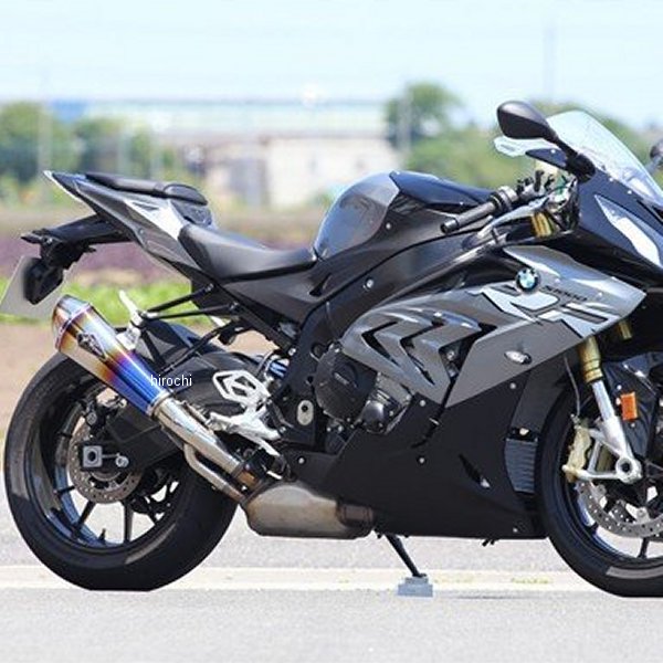 RB08-03RD アールズギア r's gear スリップオンマフラー ワイバン 15年-18年 BMW S1000RR ドラッグブルー
