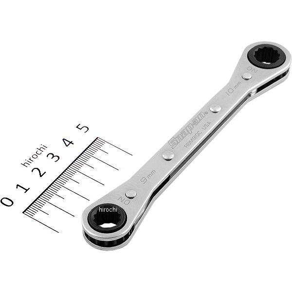 RBM910C スナップオン Snap-on 0°オフセット スタンダード レンチ 12角 9-10mm