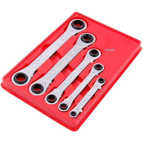 RBZ605 スナップオン Snap-on ブルーポイント ラッチーオン 0° オフセット ラチェット レンチ 12角 1/4-5/16インチ