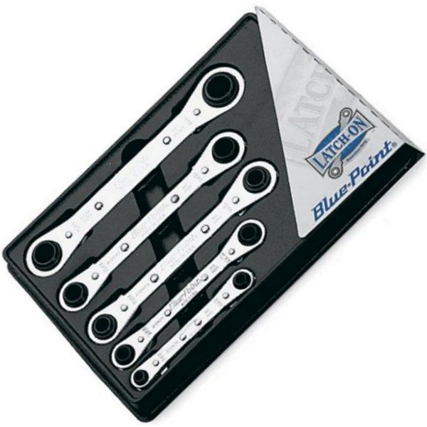 RBZM605 スナップオン Snap-on ブルーポイント ラッチーオン 0° オフセット ラチェット レンチ 12角 mm セット