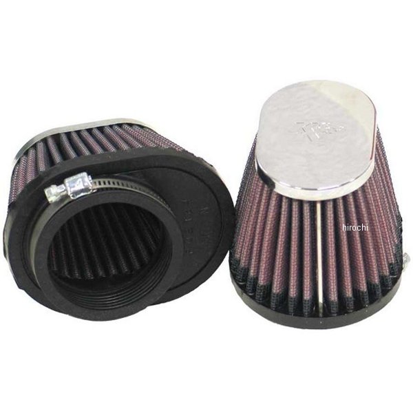 RC-0982 K&N カスタムエアフィルター オーバルテーパー 2個セット