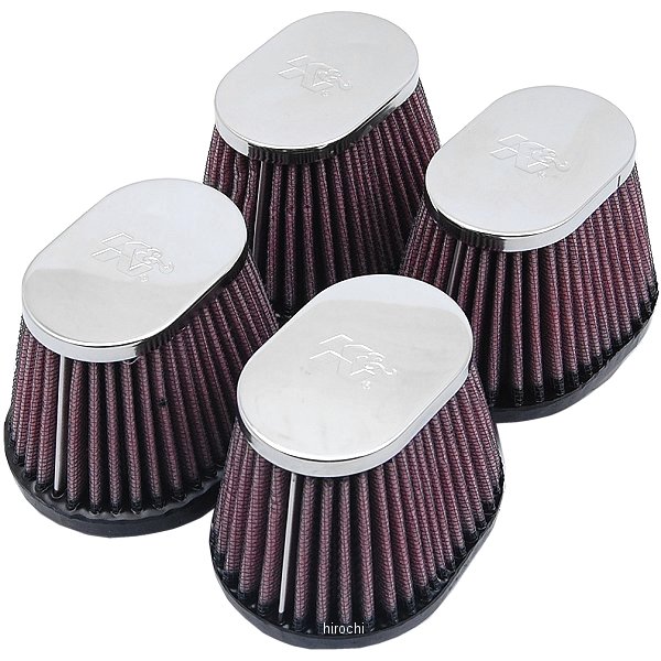 RC-0984 K&N エアフィルター オーバル テーパー XJR1200、XJR1300、CB750F 4個入り