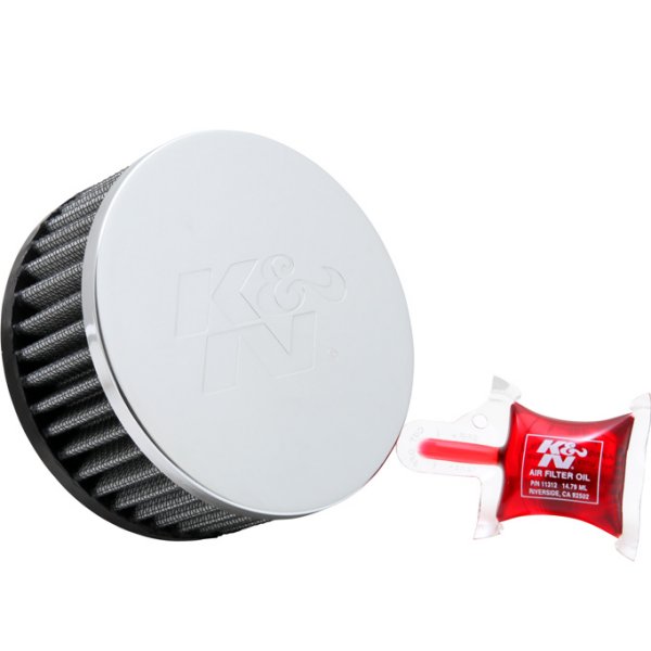 RC-1950 K&N エアフィルター ラウンド ストレート φ57 51mm