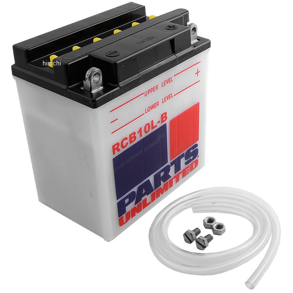 RCB10LB パーツアンリミテッド Parts Unlimited 液別 耐久バッテリー 開放型 12V YB10L-B