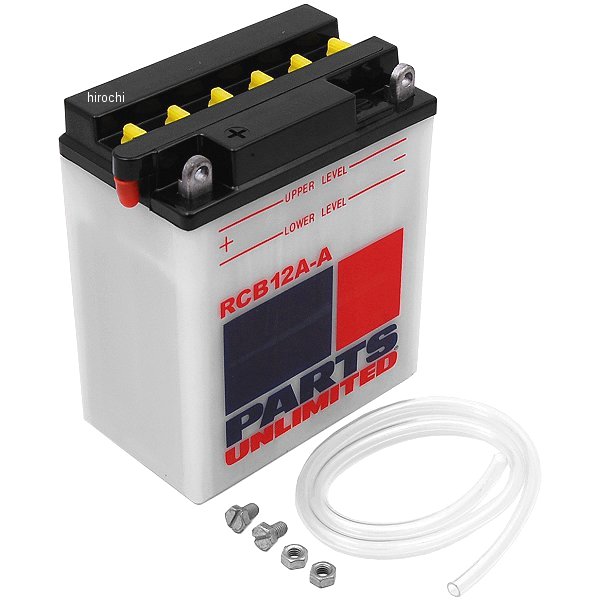 RCB12A-A パーツアンリミテッド Parts Unlimited 液別 耐久バッテリー 開放型 12V YB12A-A