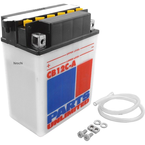 RCB12CA パーツアンリミテッド Parts Unlimited 液別 耐久バッテリー 開放型 12V YB12C-A