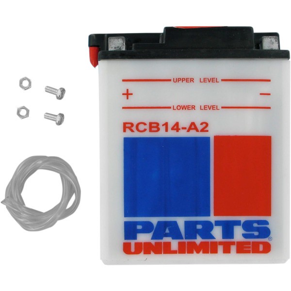 RCB14-A2 パーツアンリミテッド Parts Unlimited 液別 耐久バッテリー 開放型 12V YB14-A2