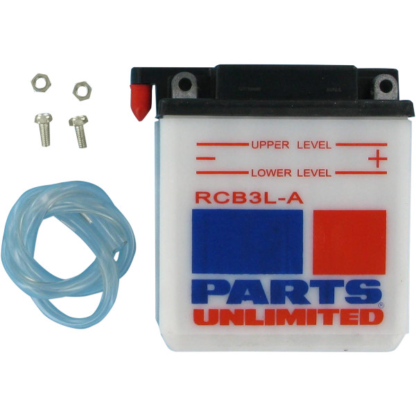 RCB3L-A パーツアンリミテッド Parts Unlimited 液別 耐久バッテリー 開放型 12V YB3L-A
