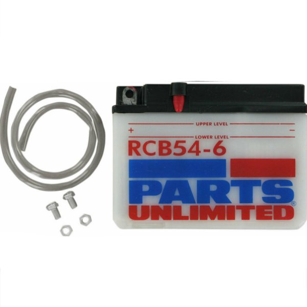RCB54-6 パーツアンリミテッド Parts Unlimited 液別 バッテリー 開放型 6V B54-6