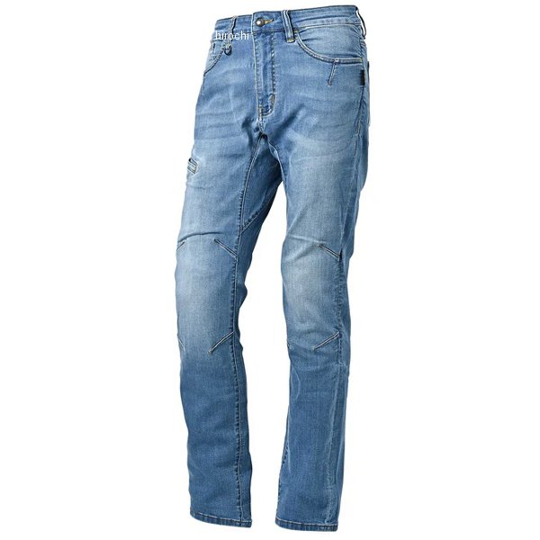 RDB2007-L-BL-M RIDEZ ライズ デニム 9.3OZ LIGHT CORDURA DENIM STRAIGHT TAPERD ライトブルー M