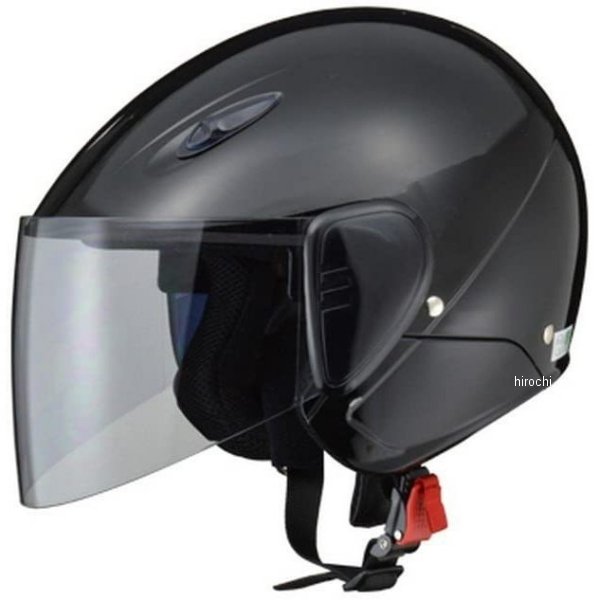RE-35 リード工業 セミジェットヘルメットセリオ 黒 フリーサイズ