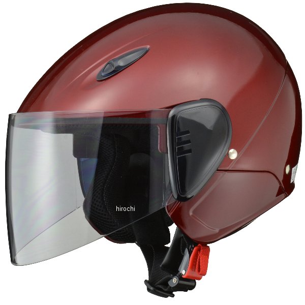 RE-35 リード工業 セミジェットヘルメットセリオ キャンディレッド フリーサイズ (57cm-60cm)