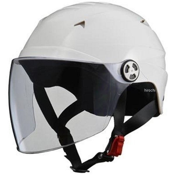 RE-41 リード工業 ヘルメット セリオ 開閉シールド付き 白 LLサイズ