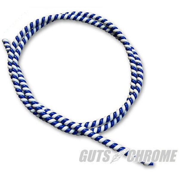 RE-506508SET ガッツクローム Reverb ケーブルラップ 白x青