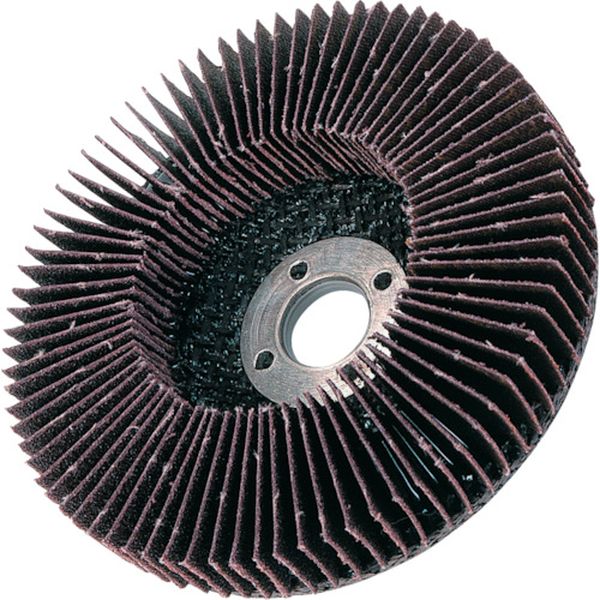 RF1001580 306-2813 ラジアルディスク(ホイル) 外径×穴径：100×15mm 粒度(＃)80 5枚入り