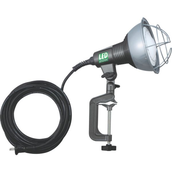 RGL10W (株)ハタヤリミテッド ハタヤ LED作業灯 20W広角タイプLEDランプ付 電線10M付
