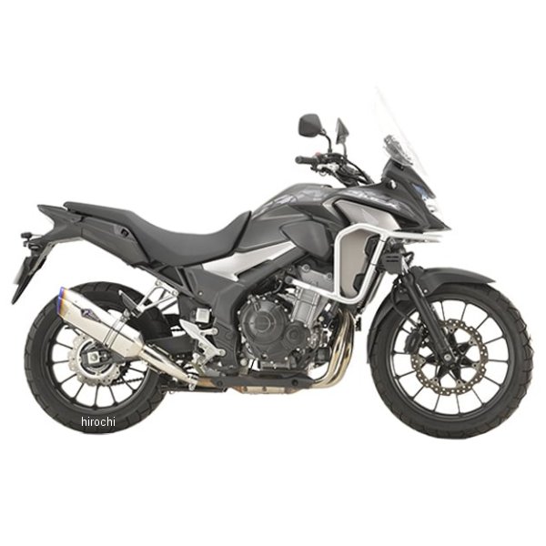 RH43-T3ST アールズギア r's gear スリップオンマフラー リアルスペック タイプS 19年以降 400X チタンポリッシュ