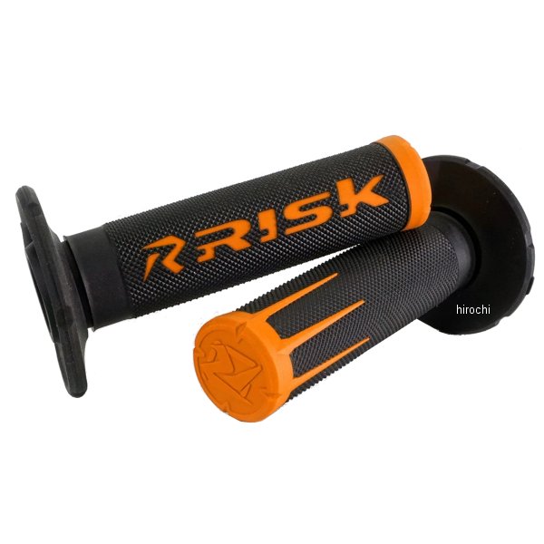 RISK-00287 リスクレーシング RISK RACING MOTOグリップ オレンジ