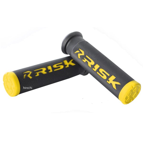 RISK-00293 リスクレーシング RISK RACINGFUSION 2.0  ATV/MTB グリップ 黄色