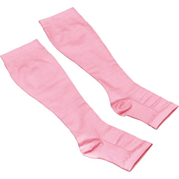 RLIIDRLO2M (株)メテックス METEX リラルーチェ ひざ下ソックス オープントゥ ピンクM