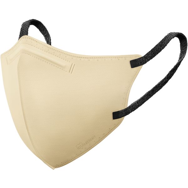 RNH20SUE 200974 デイリーフィットマスク フィルタープラス ふつう 20枚入 シルクベージュ×ブラック